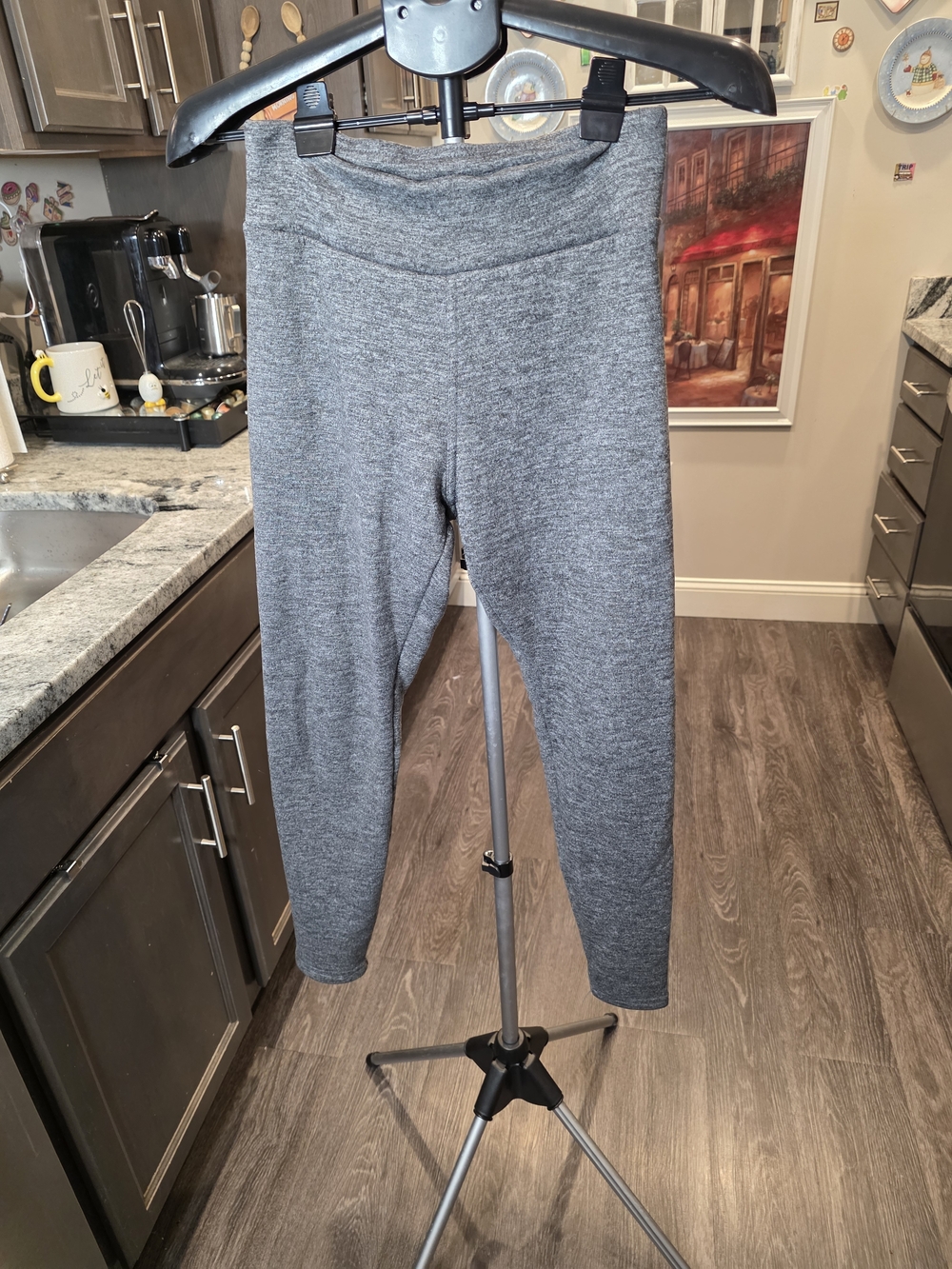 No Boundaries Heather Gray High-Waist Leggings